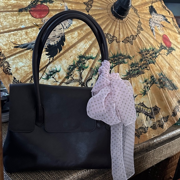 Lily Chocolate Brown Satchel Purse NWOT • A Classy Quiet Luxury Bag - Picture 12 of 12